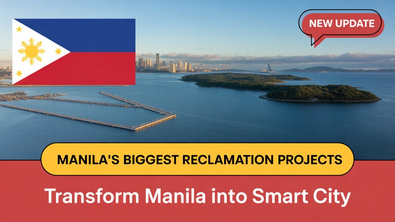 Невероятные перемены ждут Манильский залив &mdash; умный мегаполис к 2035 году!