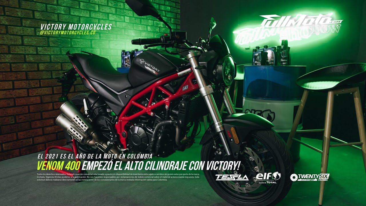 LANZAMIENTO VENOM 400 La nueva moto de Victory Motorcycles ! - FullmotoShow Temp 8 Ep 1
