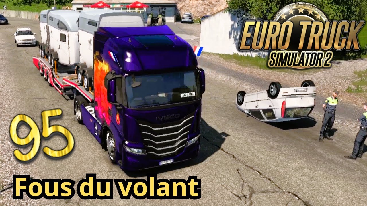 J.95  Des FOUS du VOLANT sur la route pour l’Albanie | Euro Truck Simulator 2