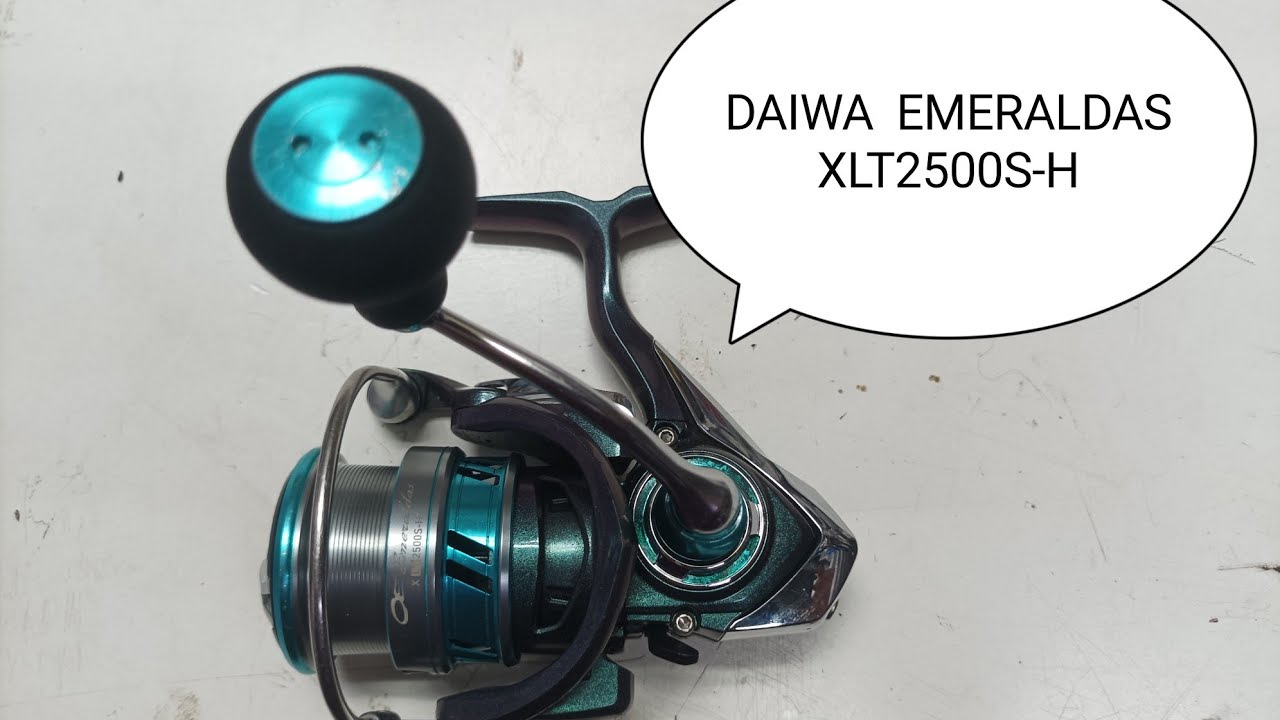 CARRETE O REEL DE PESCA DAIWA EMERALDAS XLT 2500 S  H REPARACION DE PICK UP