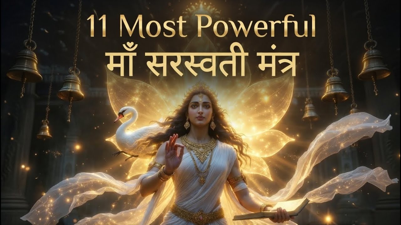 11:11 Manifestation for Success✨11 Maa Saraswati Mantras | 11 Minutes 11 Seconds✨|Gyaan•Buddhi•Vidya