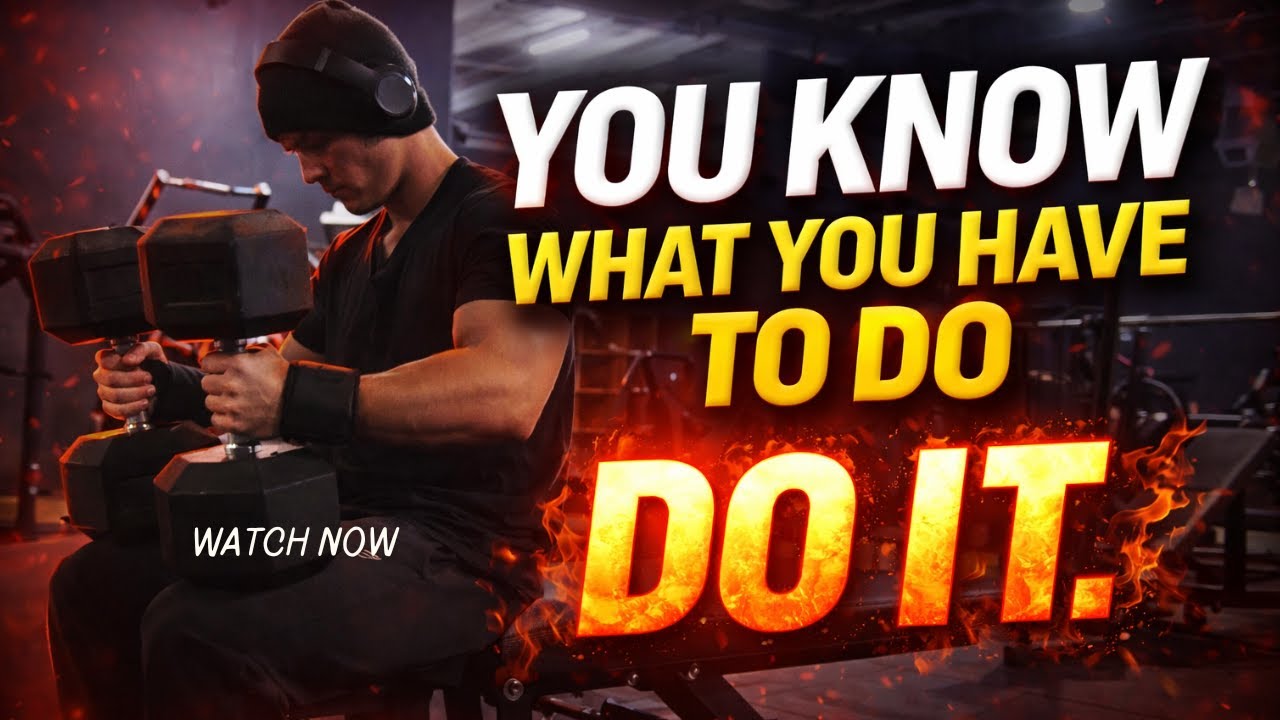 You Know What You Have To Do. So Why Aren’t You?