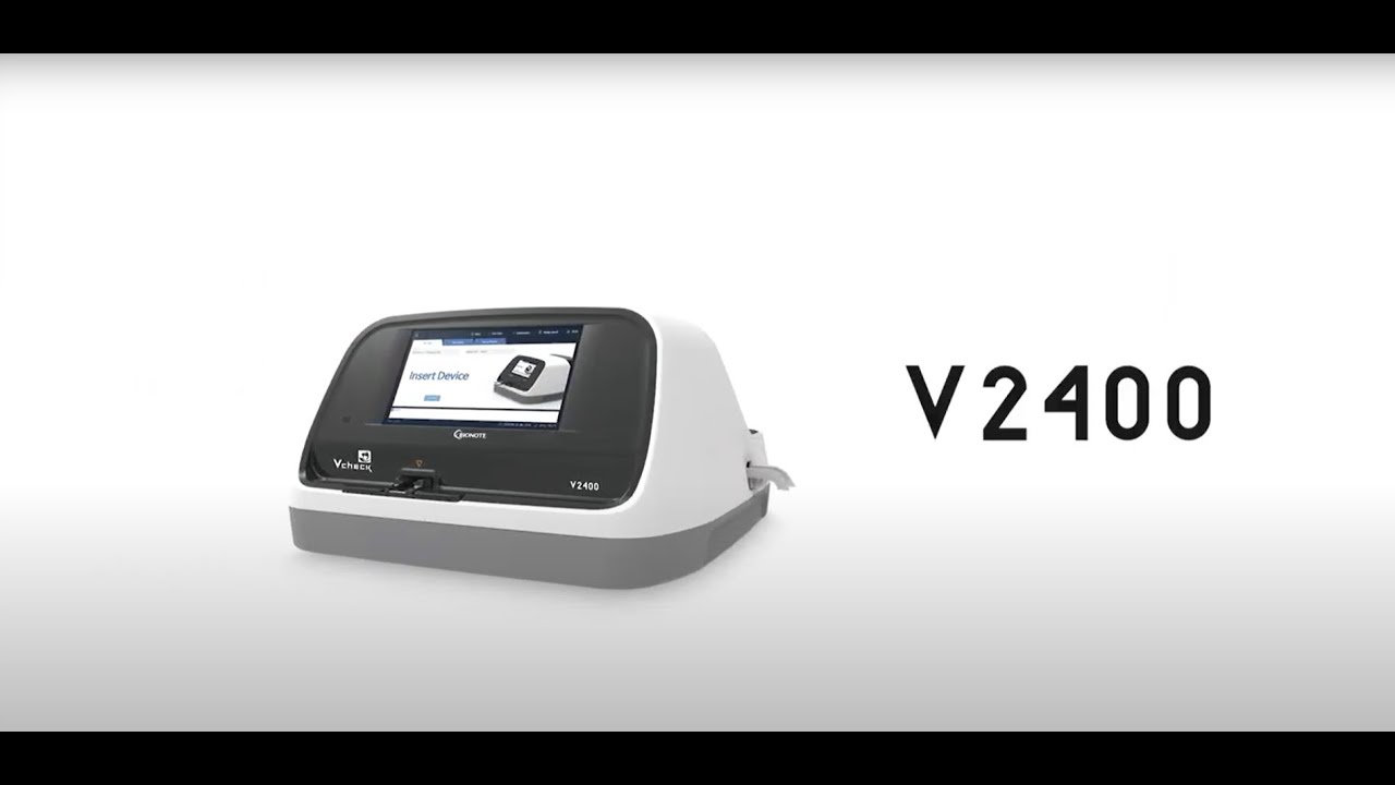 [BIONOTE] Vcheck V2400 analyzer - Quantitative results for laboratory