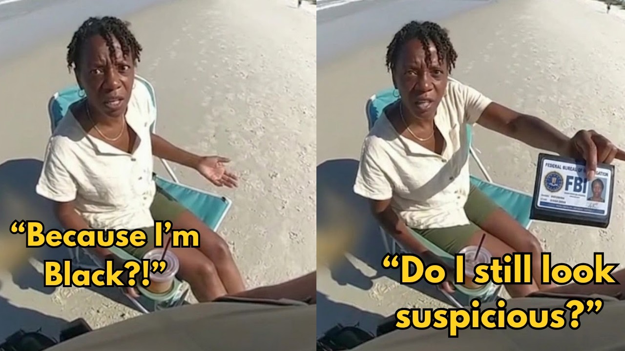 Полицейский-расист напал на чернокожего федерального агента на общественном пляже &mdash; и всё пошло у...