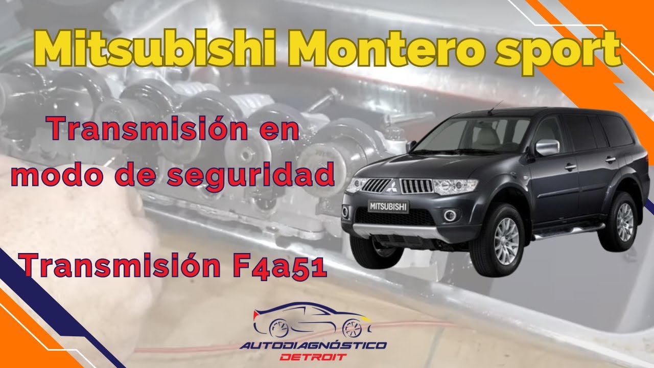 MITSUBISHI SPORT TITILA LA LUZ DEL N de la transmision automatica