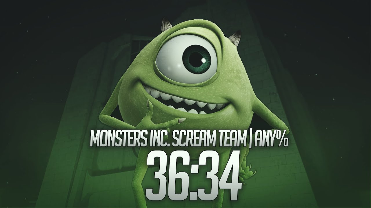 Monsters Inc: Scream Team [PC] | Any% Speedrun in 36:34 (Former World Record)