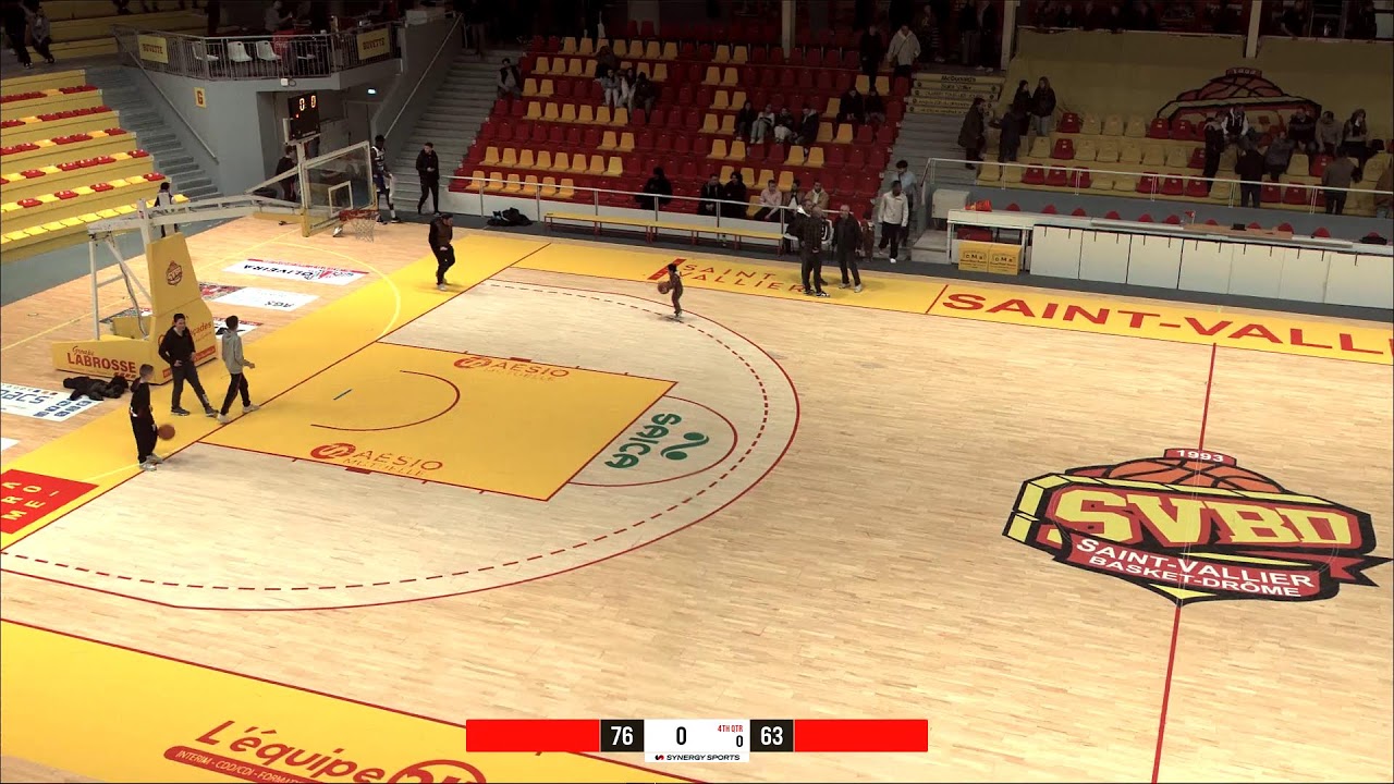 Championnat de France N3 Saint Vallier Basket Drôme / UMS Aubenas