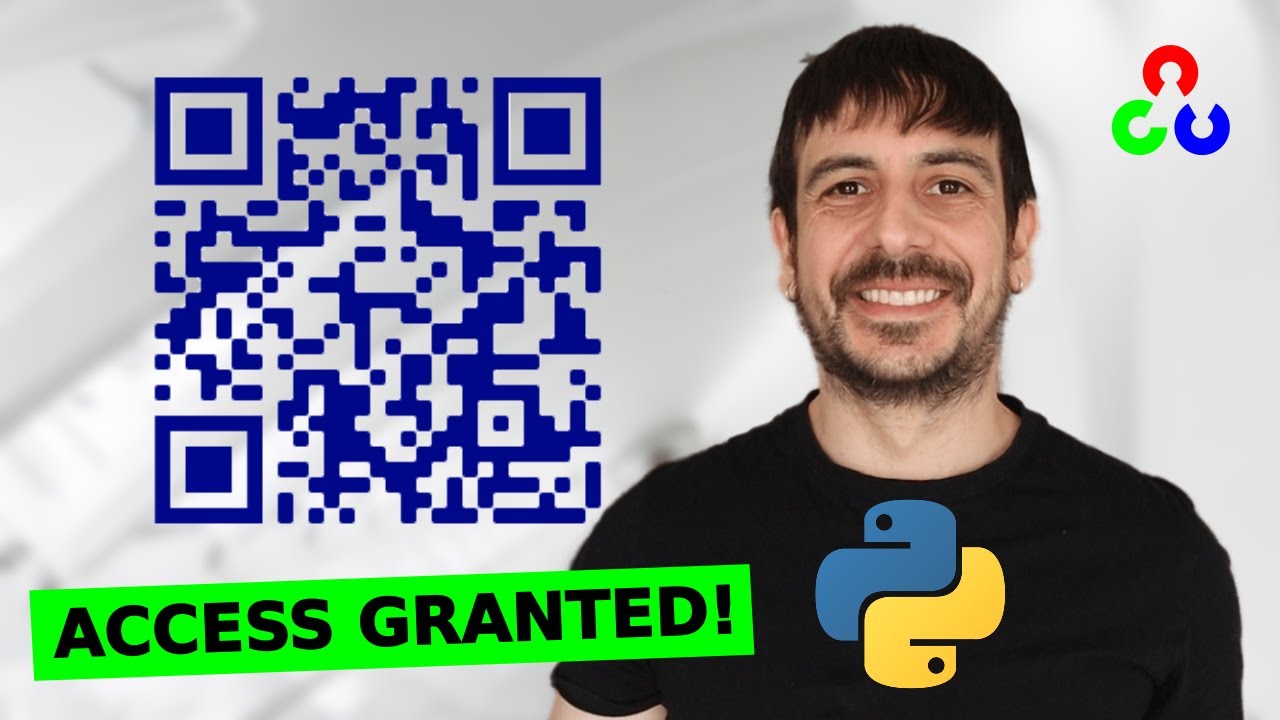 QR reader + attendance system with OpenCV | Computer vision tutorial