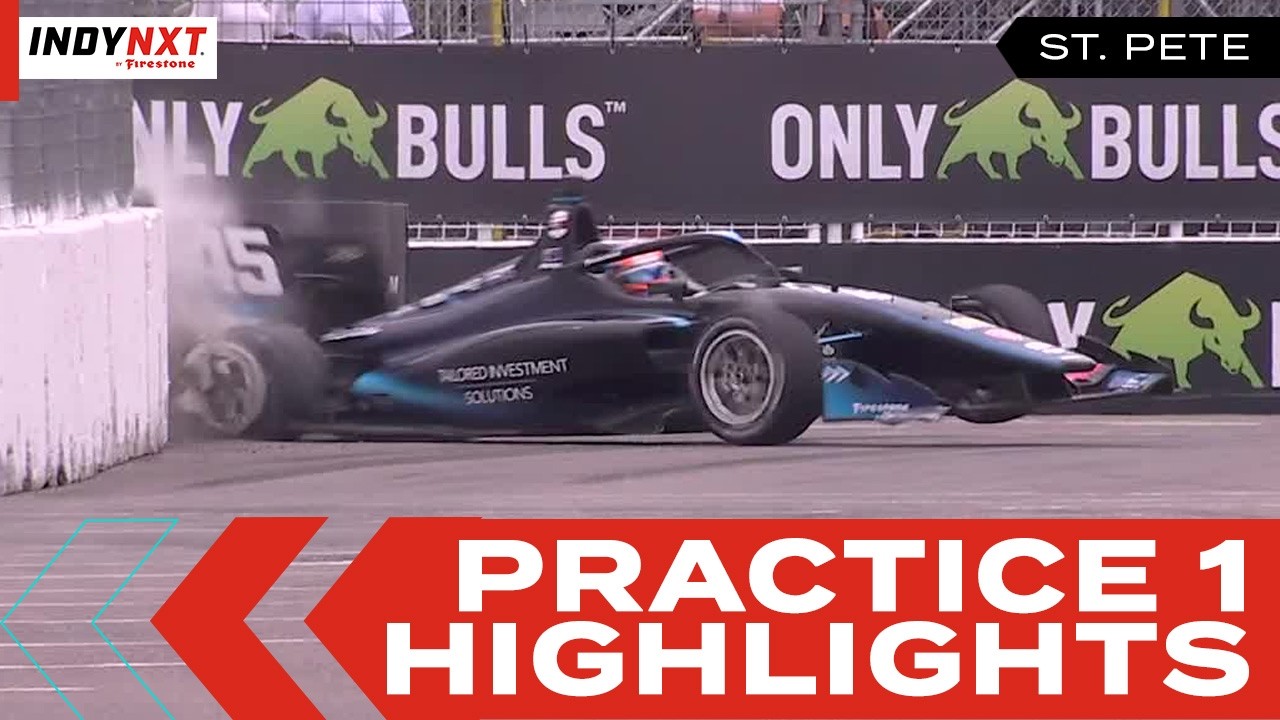 Practice 1 Highlights | 2026 INDY NXT by Firestone Grand Prix of St. Petersburg