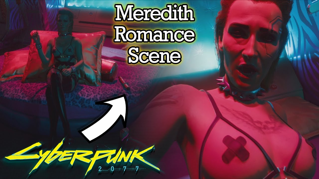 Meredith Stout Romance Scene | RARE WEAPON | Laying Pipe at the No-Tell Motel | Cyberpunk 2077