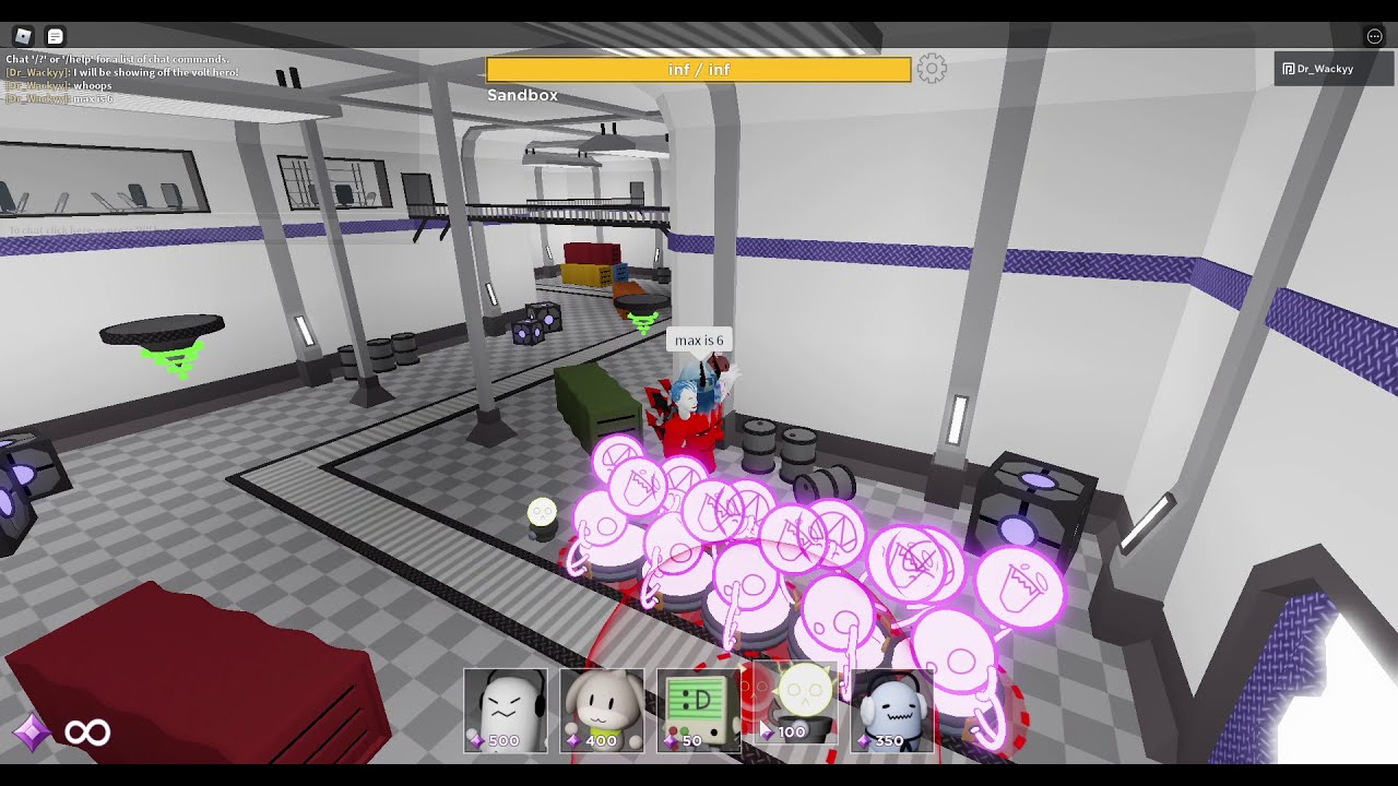 Volt showcase! New hero (Roblox tower heroes)