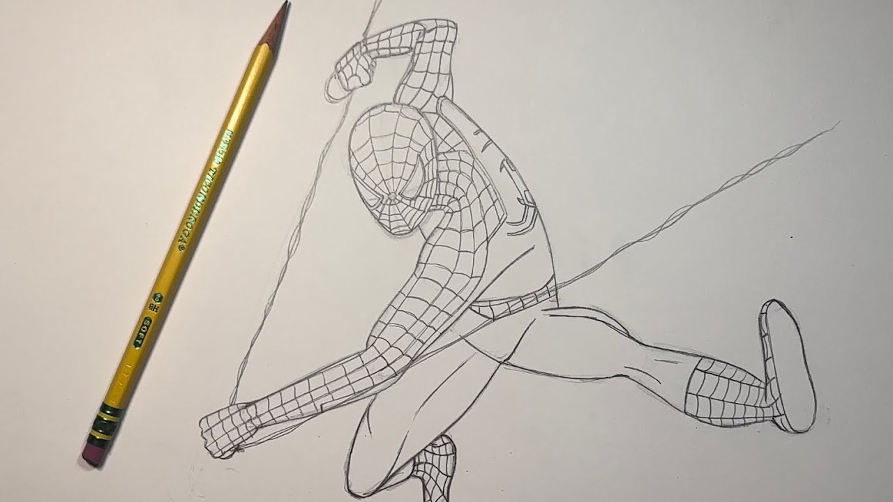 How To Draw SPIDER-MAN from 
