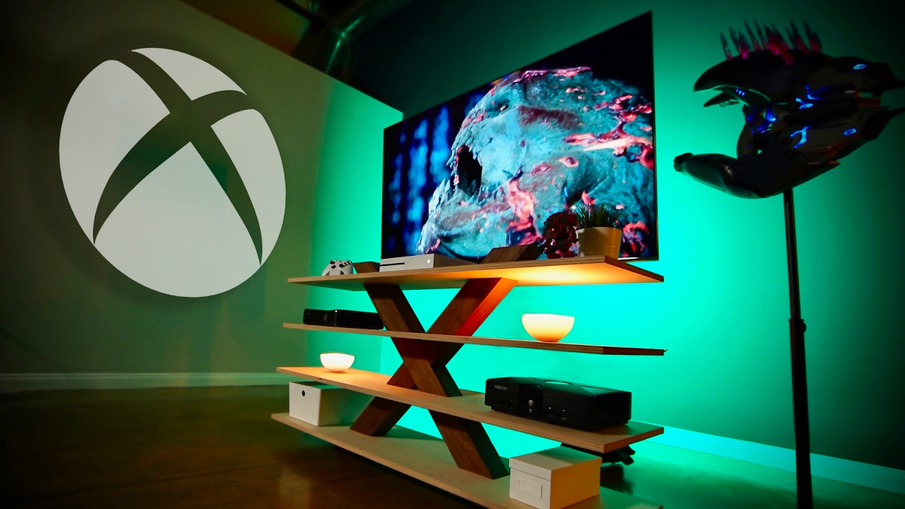 Xbox One S 4K HDR Ultimate Gaming Setup!