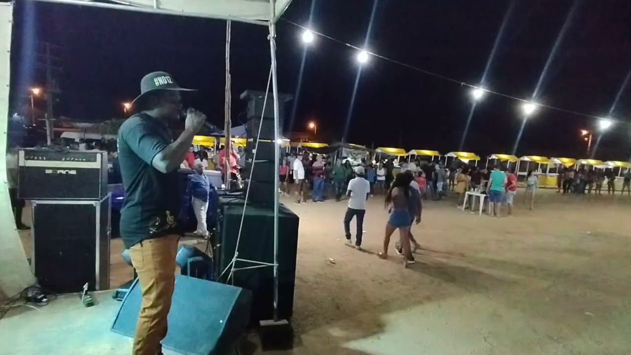 Gilson Sales, no Evento da Agricultura Família de Lagoa Branca. Ao vivo, CAMPO FORMOSO DIGITAL 