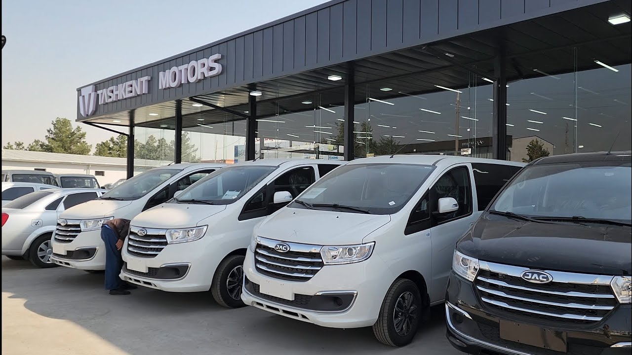 TASHKENT MOTORS JAC M3 M4, DONGFEN PUL TOPAR NARXLARI VA ELEKTORAMOBIL