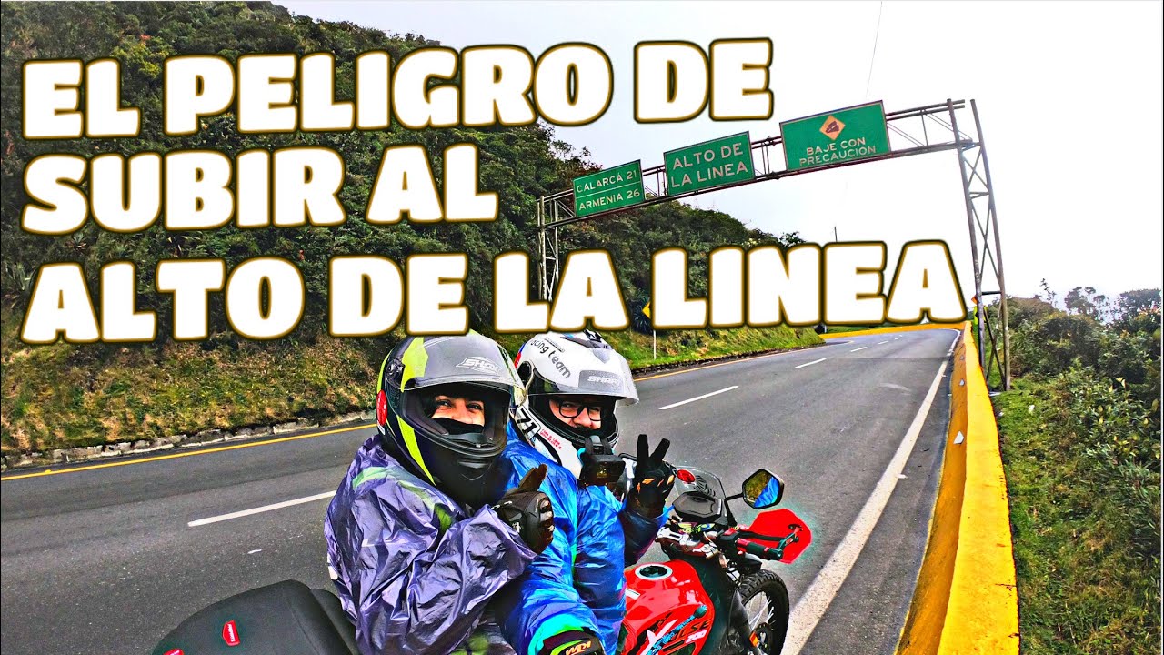 ALTO DE LA LINEA | ES PELIGROSO PASAR EN MOTO ???