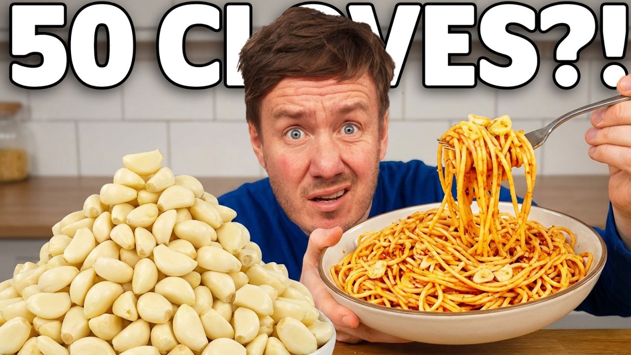 50 Garlic Clove Pasta (& more Garlic Insanity)