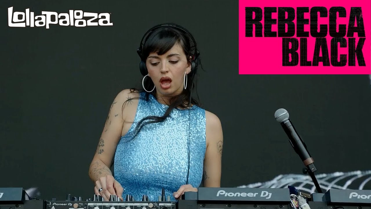 Rebecca Black | Lollapalooza 2025 - (DJ Set) Live From Perry's Stage