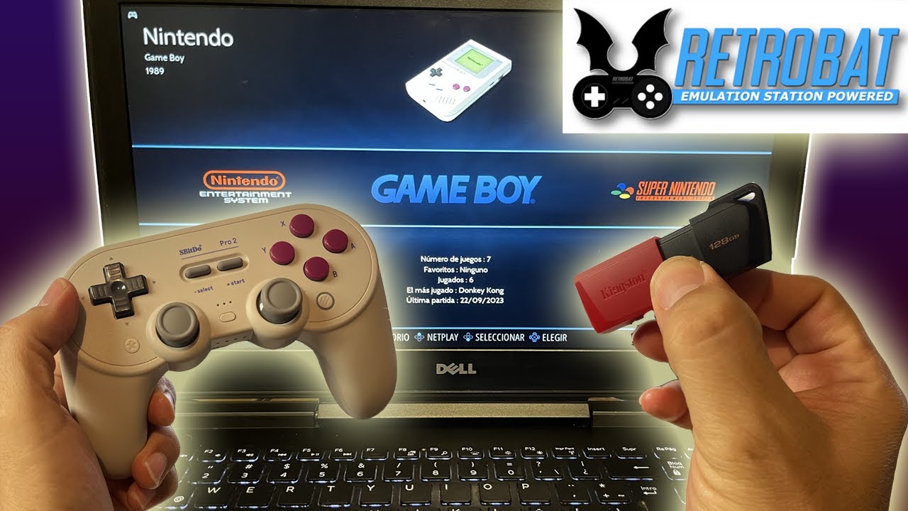 Tu propia consola de juegos retro en una memoria USB con Retrobat | 01