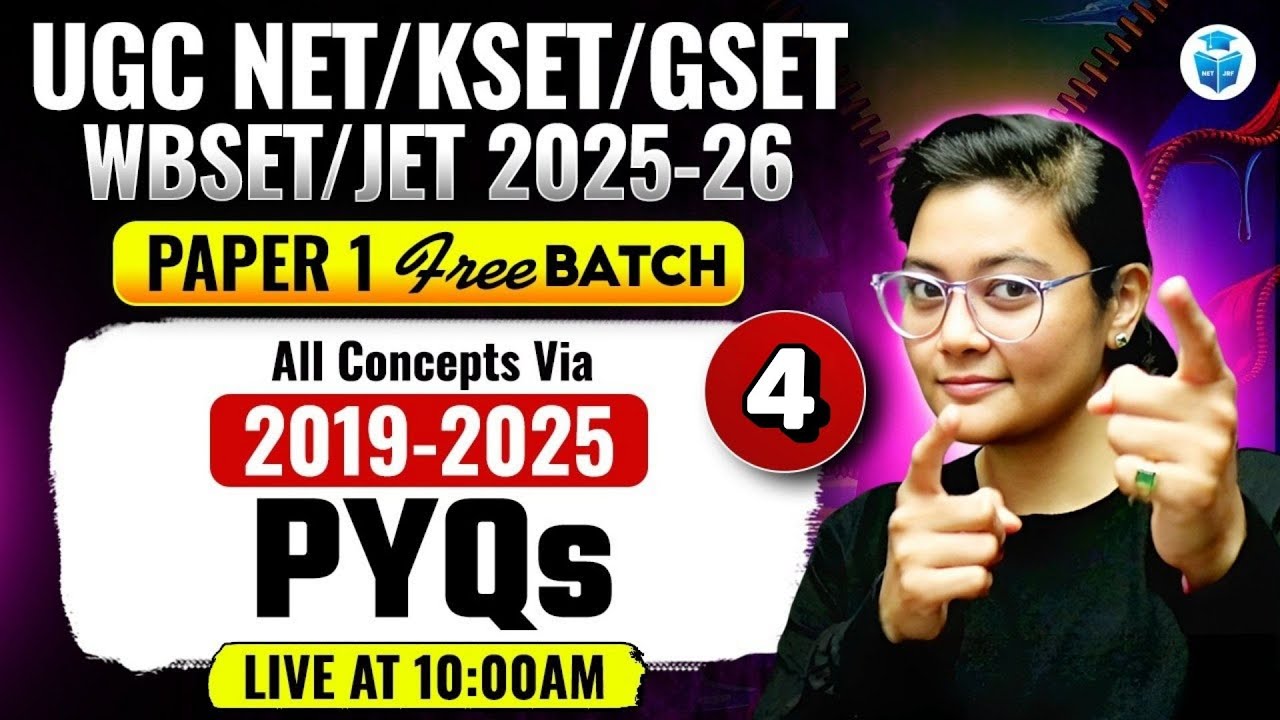 UGC NET Paper 1 PYQs 2019–2025 | Solved PYQs with Explanations | Crack UGC NET Dec 2025 & SET Exams
