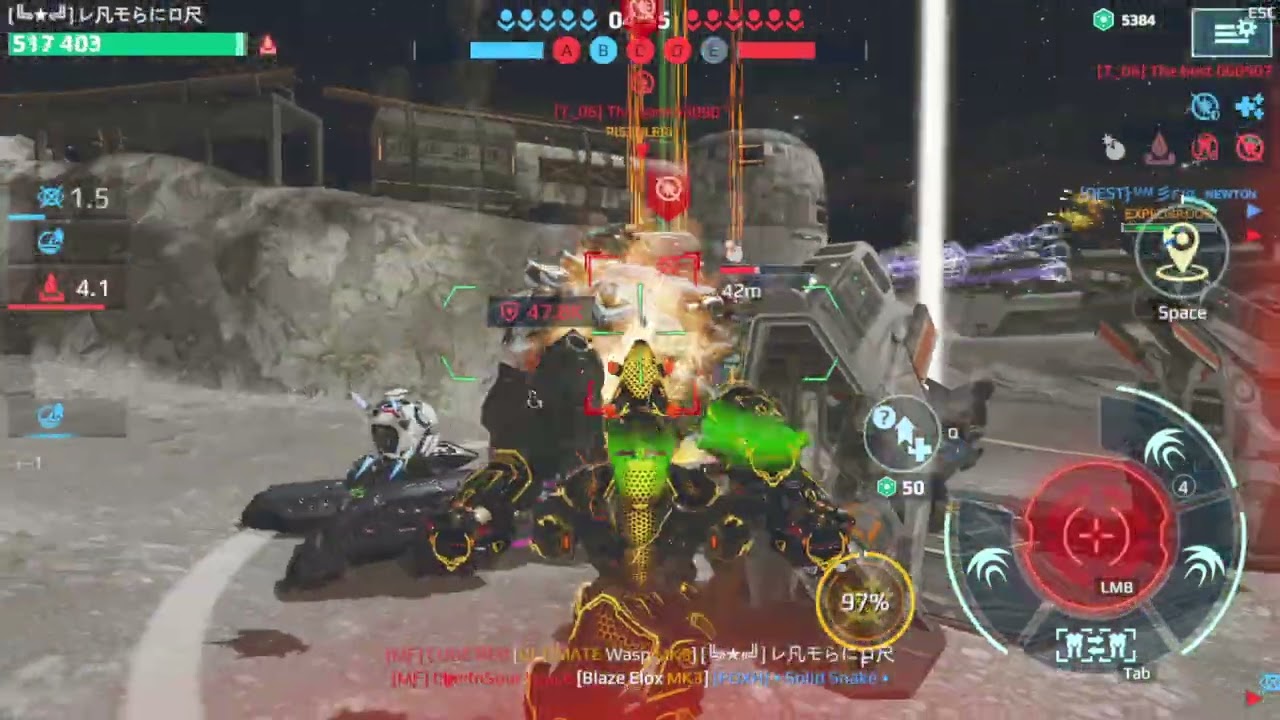 ╚»★«╝ MIX VS MF 14 MILLION DAMAGE - WAR ROBOTS
