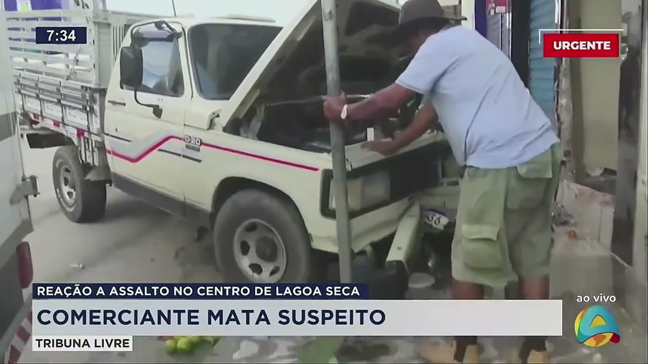 Tribuna Livre-Comerciante reage a assalto e mata suspeito em Lagoa Seca