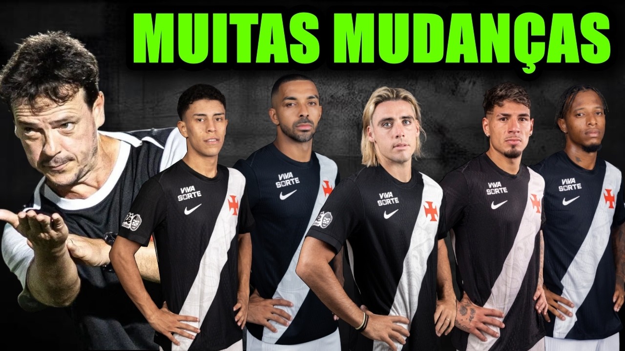 6 MUDANÇAS NO TIME TITULAR | REFORÇOS | VASCO x FLUMINENSE e MAIS ÚLTIMAS NOTÍCIAS DO VASCO