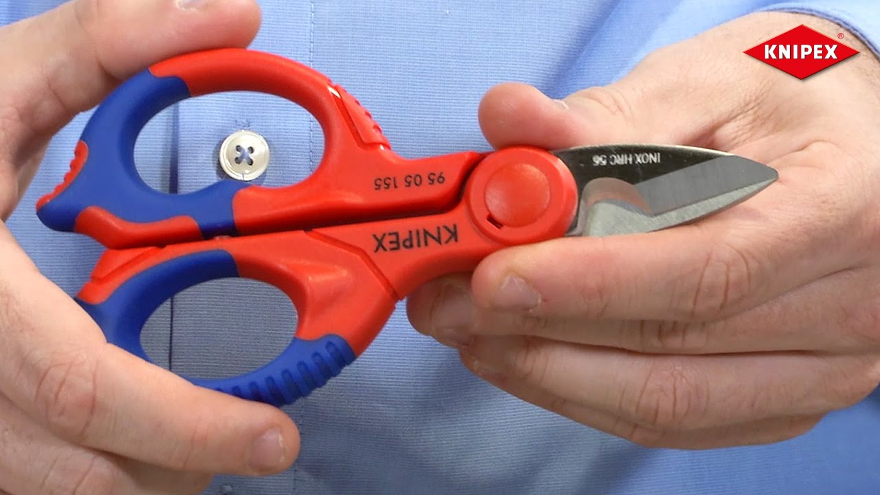 Tijeras de electricista KNIPEX (95 05 155 SB)