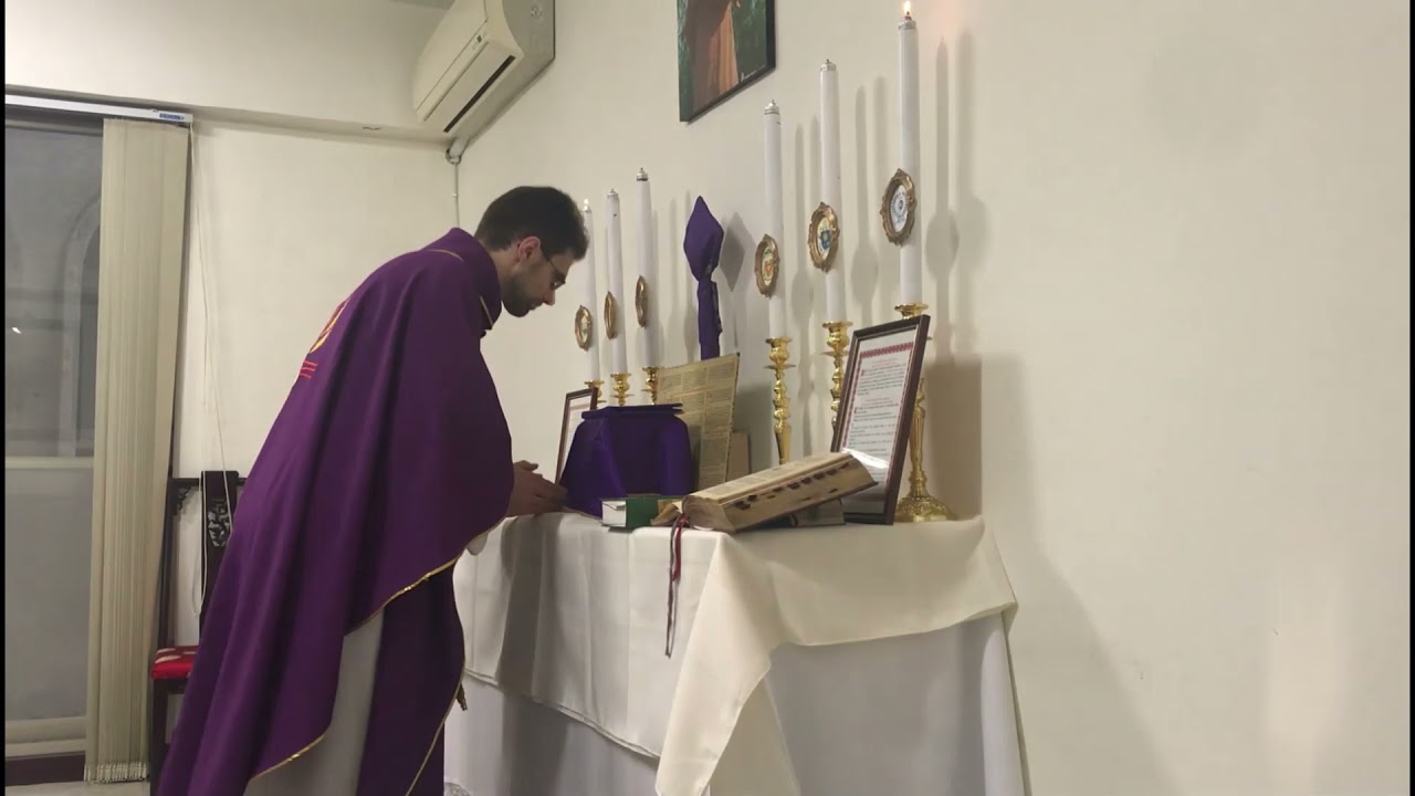 TLM - Tradicionalna Latinska Masa s komentarjem (praznik Sv. Nadangela Gabriela, 24.3.2021)