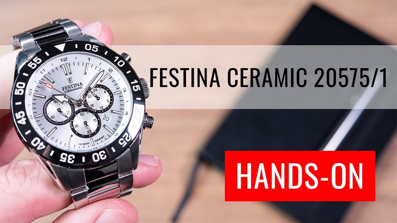 HANDS-ON: Festina Ceramic Chronograph 20575/1