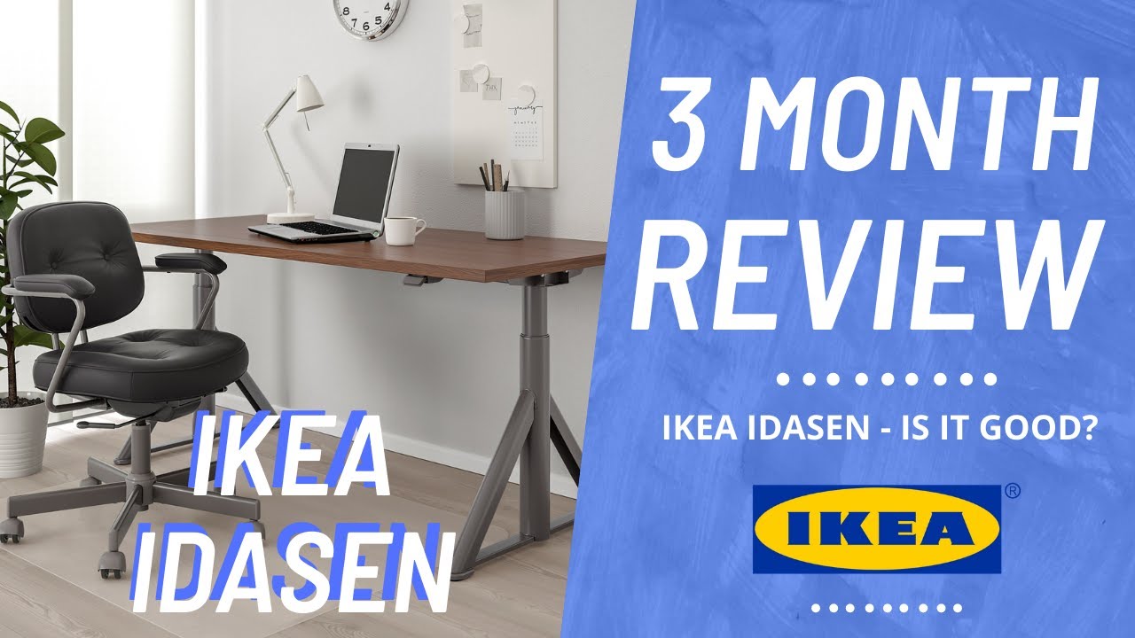 IKEA IDASEN - REVIEW AFTER 3 MONTHS - IS IT GOOD? - SIT/STAND DESK