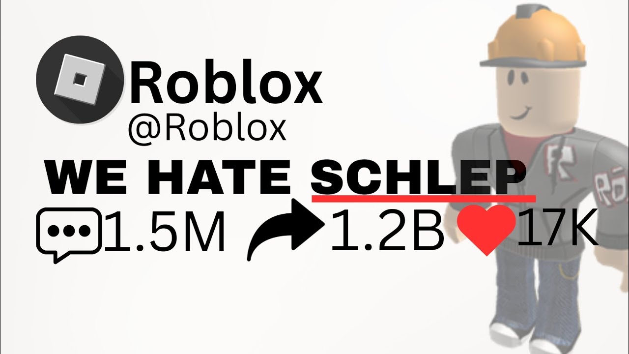 The END of Roblox vs Schlep Drama (It's Over)...