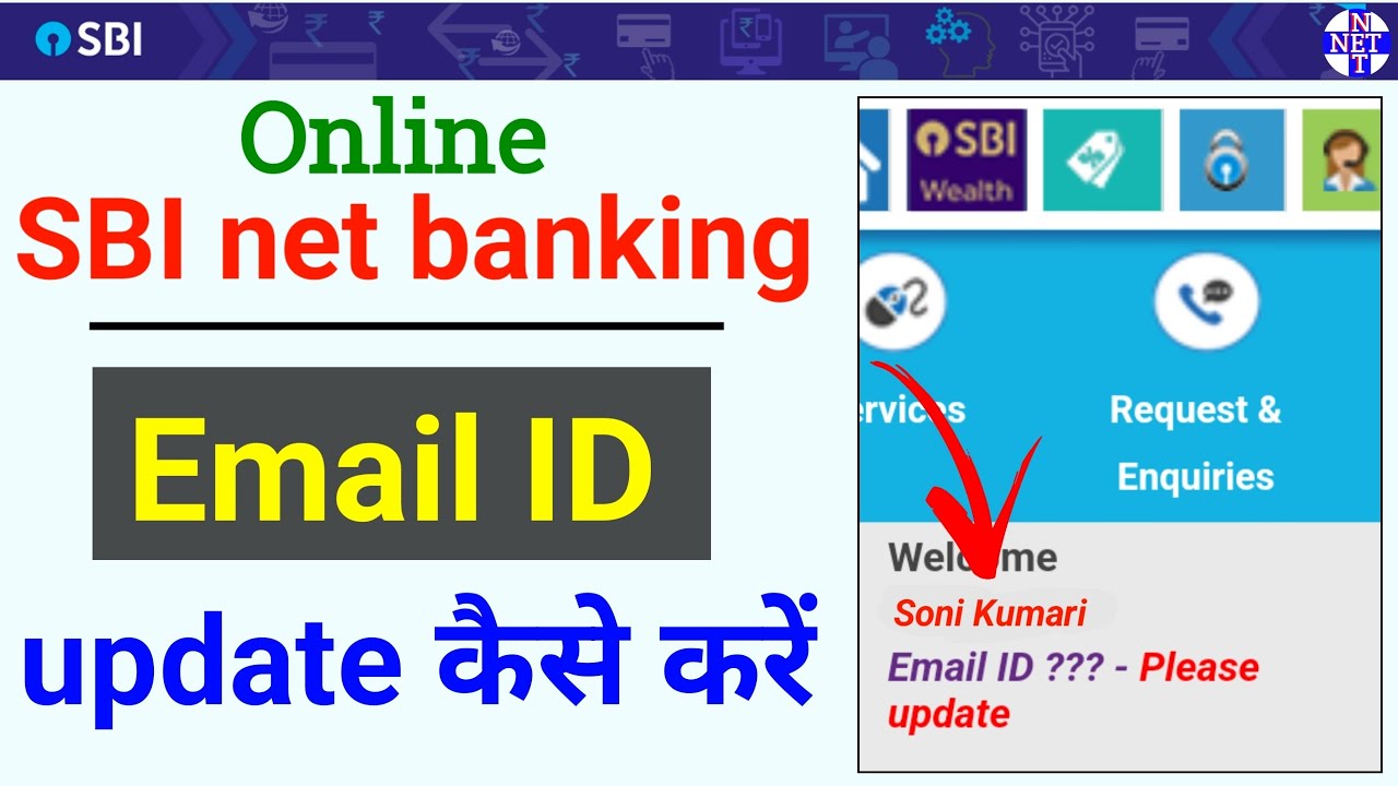 SBI Net Banking Email id Update Kaise Kare | How to Update Email id SBI Net Banking | SBI Account |