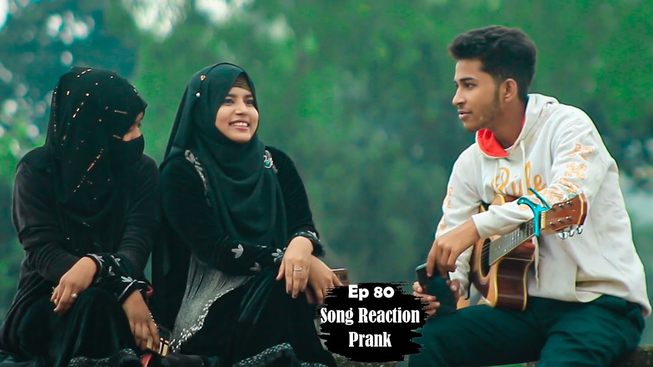 সুন্দরী হিজাবি পরীদের পাশে গান | New song reaction prank | EP 80