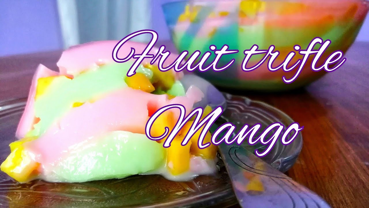 Mango Trifle Delight Recipe | Tasty Mango Trifle Recipe | Dessert Recipes