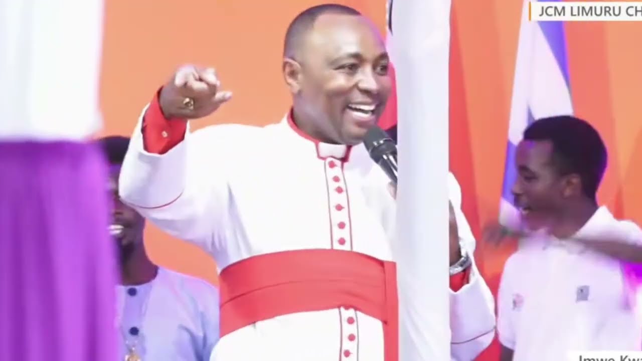 Bishop Ben of JCM first kigooco medley after launching of new JCM church Limuru