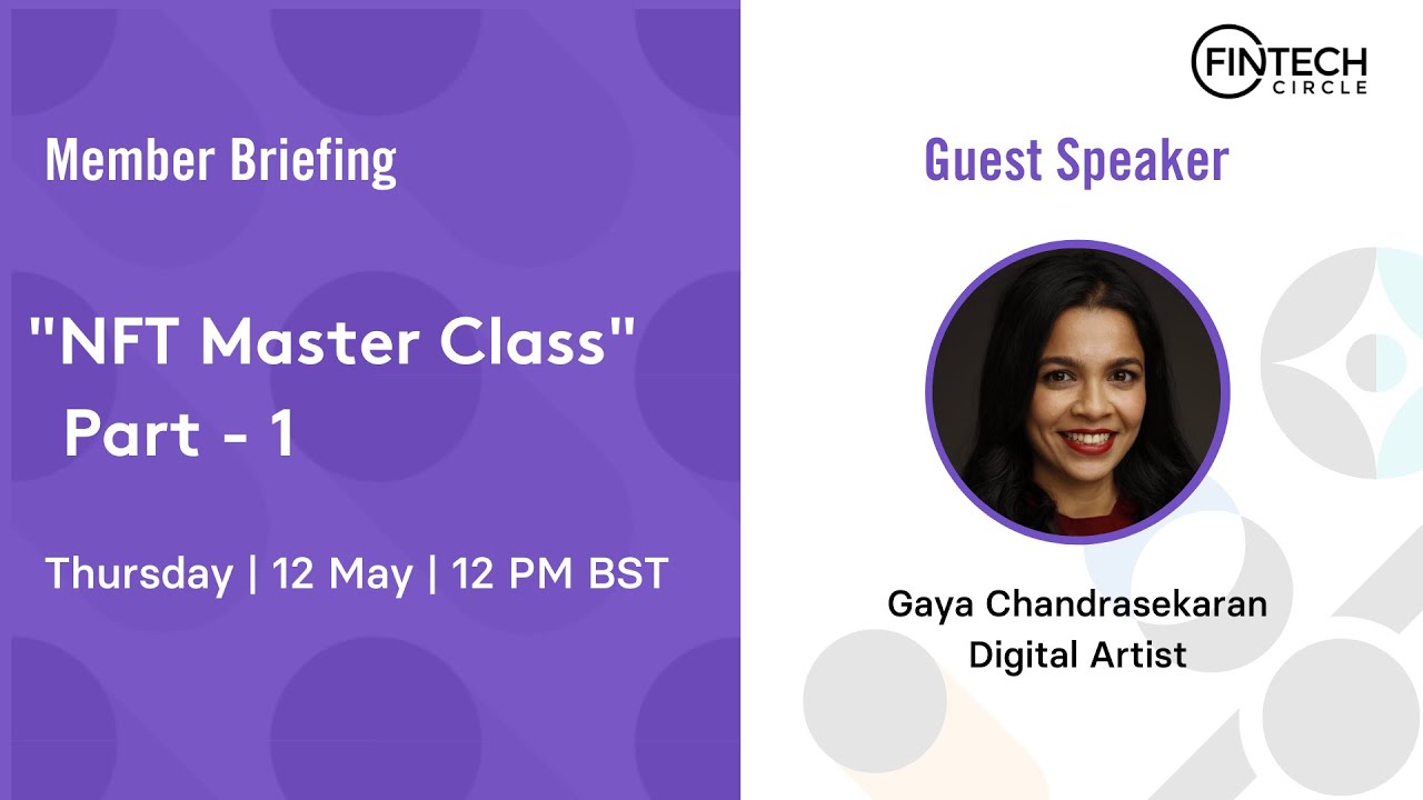 NFT Master Class - Part 1 (Webinar)