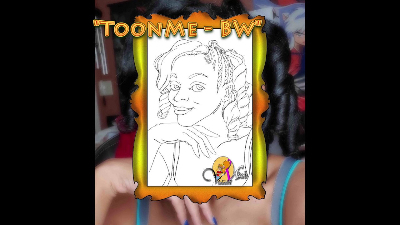 A Digital Line-Art #ToonMeChallenge Timelapse by VixenMink