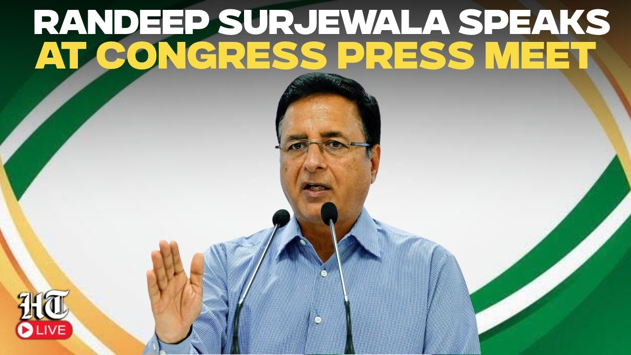 LIVE: Congress Press Conference by Randeep Singh Surjewala | Rahul Gandhi | PM Modi | Amit Shah