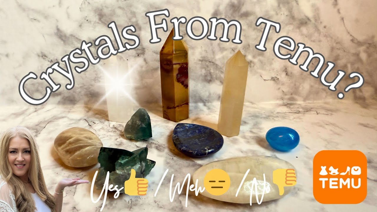 ￼💎 Temu Crystal Haul: ✨ What I Ordered vs What I Got ✨ Honest Review 