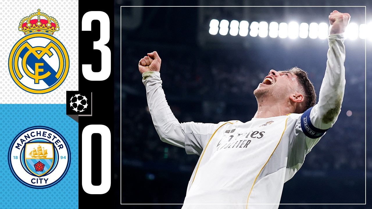 HIGHLIGHTS | Real Madrid 3-0 Manchester City | Champions League