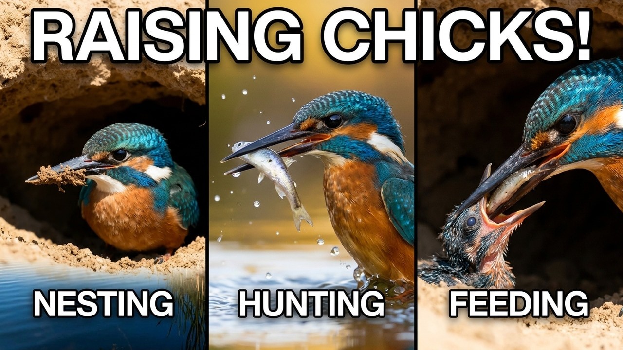 Kingfisher Nesting | Life in Britain's Waterways