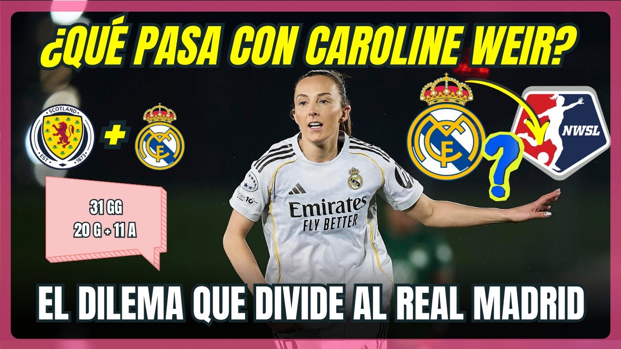 CAROLINE WEIR: BRILLANTE EN EL CAMPO, INCIERTA FUERA DE ÉL ... SU FUTURO UNA INCÓGNITA.