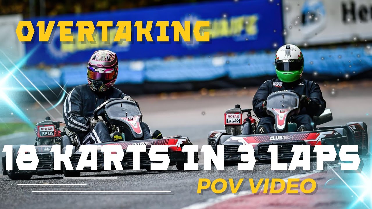 Kart racers overtakes 18 karts in 3laps! At BUCKMORE!! In a CLUB100! 🏆