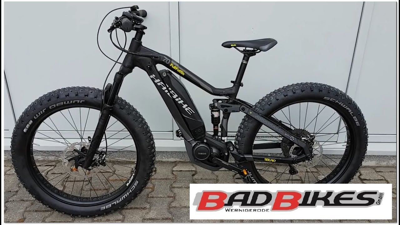 Haibike SDURO Full FatSix 7.0 Elektro Yamaha PWX Ontube 500WH Fatbike Mountain eBike Fahrrad  2017