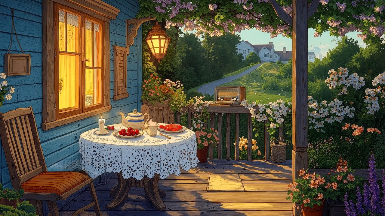 Lost in the 1930s, with Oldies Playing in Another Room and It’s a beautiful summer morning