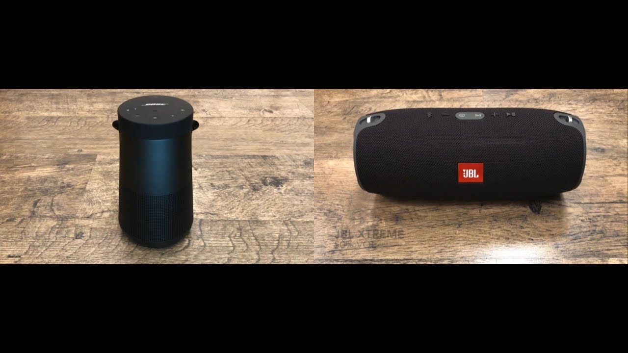 Bose Revolve Plus vs Jbl Xtreme   Soundcheck