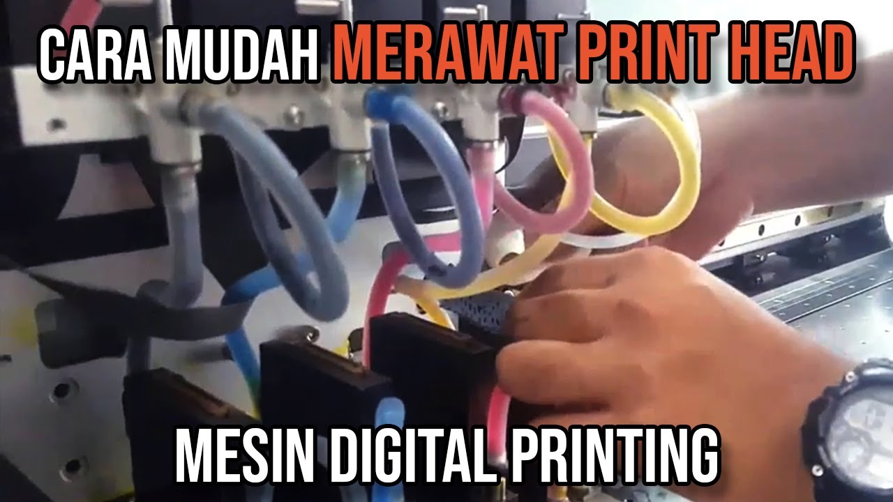 Cara Merawat Print Head Mesin Digital Printing Saat Libur Panjang Tiba - PT Laysander Technology