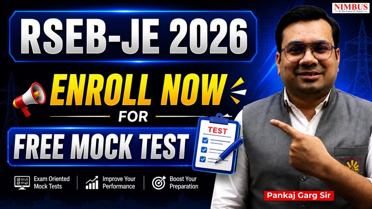 🚨 FREE RSEB JE 2026 Mock Test | Registration Started | Don't Miss Out