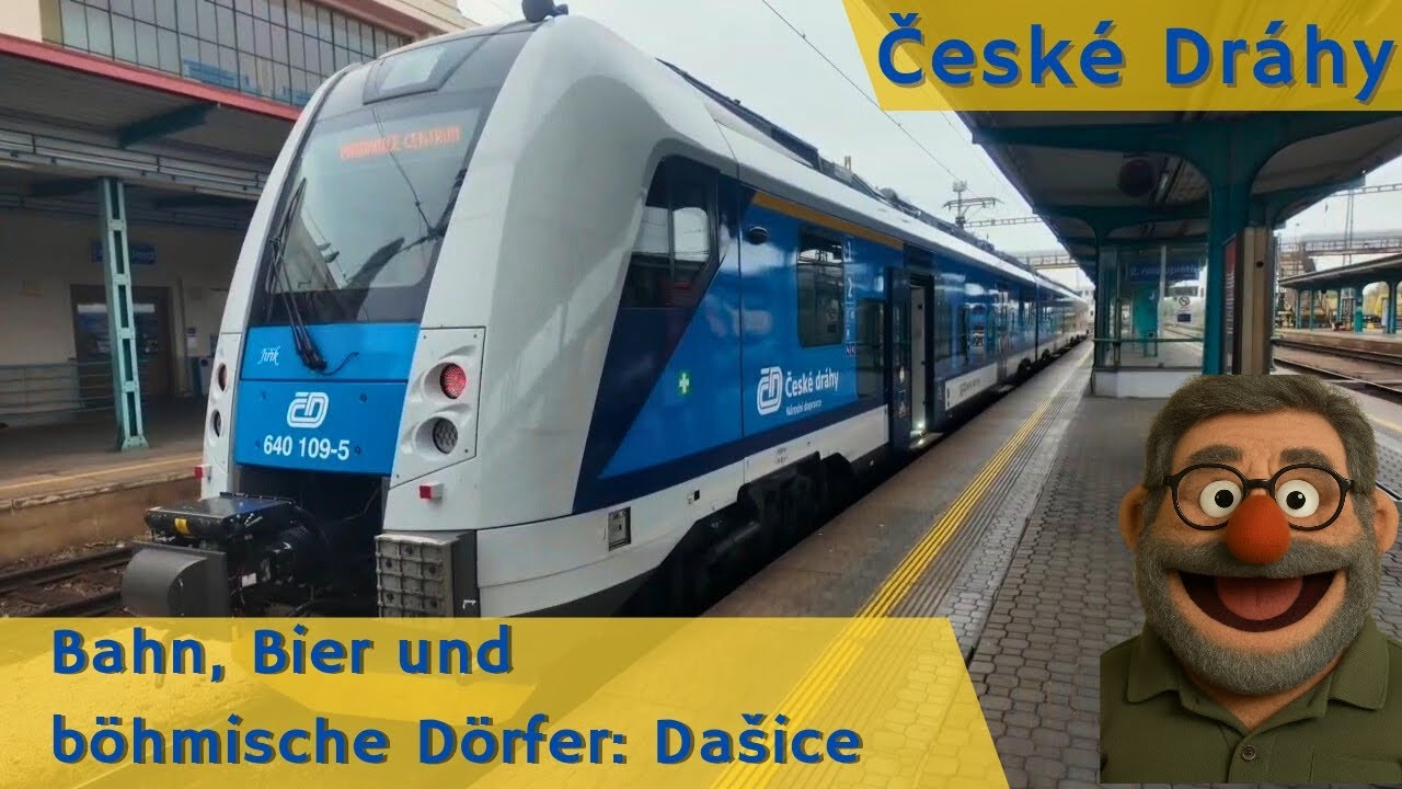 Bier, Bahn & Böhmen 🍺🚆 | Reise von Hradec Králové nach Dašice mit České dráhy